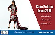 Sana Safinaz Lawn 2018