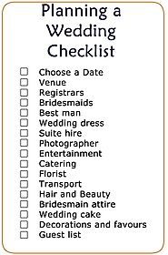 ultimate wedding checklist for the bride a listly list