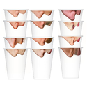 Fred 12-Ounce Pick Your Nose Paper Cups, Pack of 24