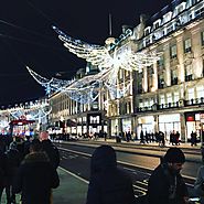 Sparkling Lights and Shopping in London