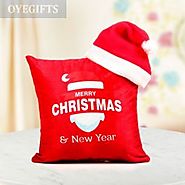 Santa Special Cushion - Christmas Gifts Online @ OyeGifts