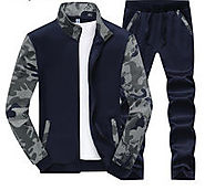 Mens Camouflage Sleeve Tracksuit Free Shipping | Tracksuitsonline.com