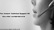 Technical Support UK: 0800-090-3220 Customer Support Helpline Number