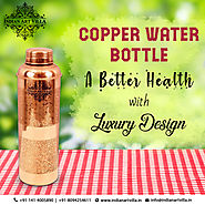 Copper Water Bottle - A Better Health with Luxury Design