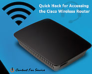 Quick Hack for Accessing the Cisco Wireless Router