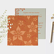 Floral Wedding Invitations & Cards | IndianWeddingCards