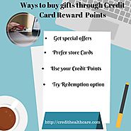 Ways to buy gifts through Credit card reward Points | Credit Healthcare