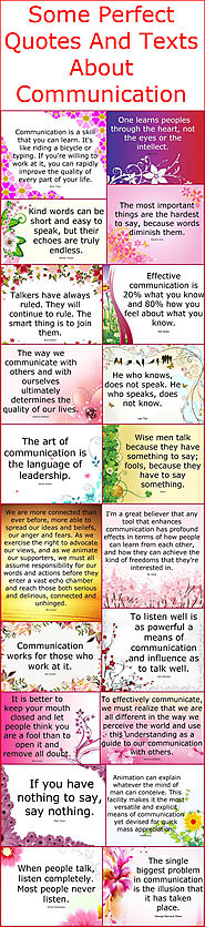 Some Perfect Quotes And Texts About Communication – Quotes And Sayings
