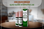 Most Effective Use Of CBD Pain Cream