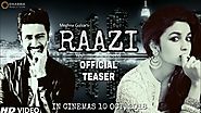 Raazi - 10th October, 2018