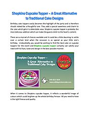 Shopkins Cupcake Topper | Shopkins Birthday Cake Topper | Edible Prints On Cake