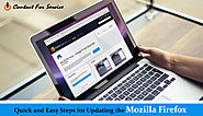 QUICK AND EASY STEPS FOR UPDATING THE MOZILLA FIREFOX