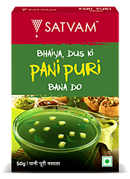 Satvam Panipuri Masala | Satvam Nutrifoods Ltd.