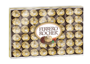 Ferrero Rocher Fine Hazelnut Chocolate, 48 Count