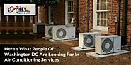 Here's what people of Washington DC are looking for in Air conditioning Services