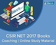 CSIR NET 2017 Books | Coaching | Online Study Material - Free Download