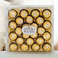 Send 24 Pcs Ferrero Rocher Same Day Delivery - OyeGifts