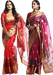 Banarasi Wedding Sarees By Chhabra555 (Pick Any 1) - HomeShop18.com