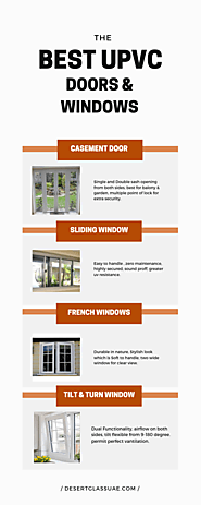 Best UPVC Doors and Windows in Dubai, UAE - DesertGlass