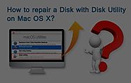 How to repair a Disk with Disk Utility on Mac OS X?