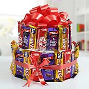 Send Two Storied Chocolate Treat Same Day Delivery - OyeGifts