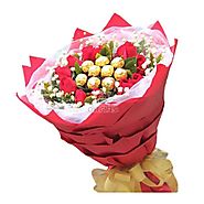 Send Best Of Love Same Day Delivery - OyeGifts