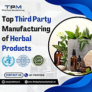 Top Third Party Manufacturing of Herbal Products