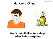 Avoid Oiling