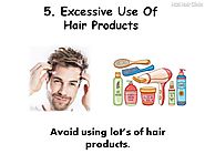Excessive Use Of Hair Products