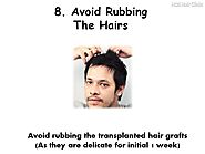 Avoid Rubbing The Hairs