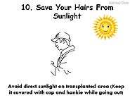 Save Your Hairs From Sunlight