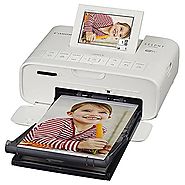 Canon SELPHY CP1300 Wireless Compact Photo Printer with AirPrint and Mopria Device Printing, White