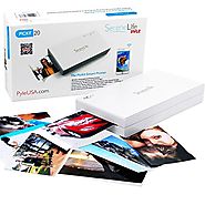 Portable Instant Mobile Photo Printer - Wireless Color Picture Printing from Apple iPhone, iPad or Android Smartphone...