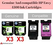 Avail The Best Deals on HP Envy 4500 ink Cartridges Exclusively At Hot Toner