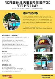 Professional Plus Wood Fired Pizza Oven - ilFornino