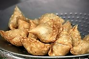indian cuisine food tasty snack samosa FOIC0020.jpg Stock Photos, Images & Pictures FOIC0020