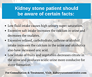 Important facts about kidney stone disease