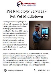 Pet Radiology Services - Pet Vet Middletown