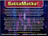 Visit our Sattamatkae website and play the game @ https://sattamatkae.com