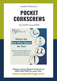 Pocket Corkscrews