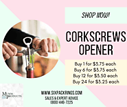 Get The Best Quality Corkscrews Opener from Mumm Products