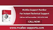 Dial McAfee Support Number +1-855-676-2448 (Computers - Software)