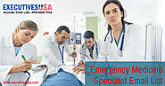Emergency Medicine Specialist Mailing List Aim to Render Services That Help Businesses to Grow