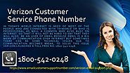 Use Verizon wireless customer service toll free number