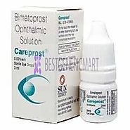 Generic Bimatoprost Cheap Careprost Eye Drops Buy Online in USA $9.00