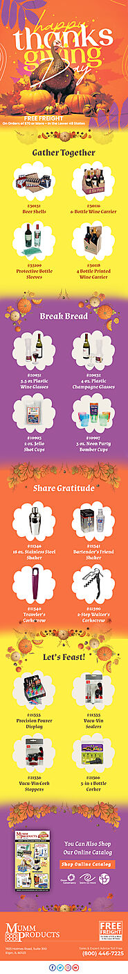 Celebrate Thanksgiving with Eco-Friendly Six Pack Rings: A Sustainable Choice for Your Holiday Gathering