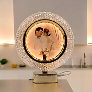 Buy Led Crystal Light Photo Frame Lamp - OyeGifts