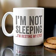 Website at https://www.oyegifts.com/personalised-mug-i-m-not-sleeping