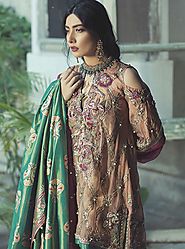 Orchid dreams By Arjumand Bano, Pakistani Bridal Dresses - FABBITT