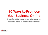 10 ways to promote your business online